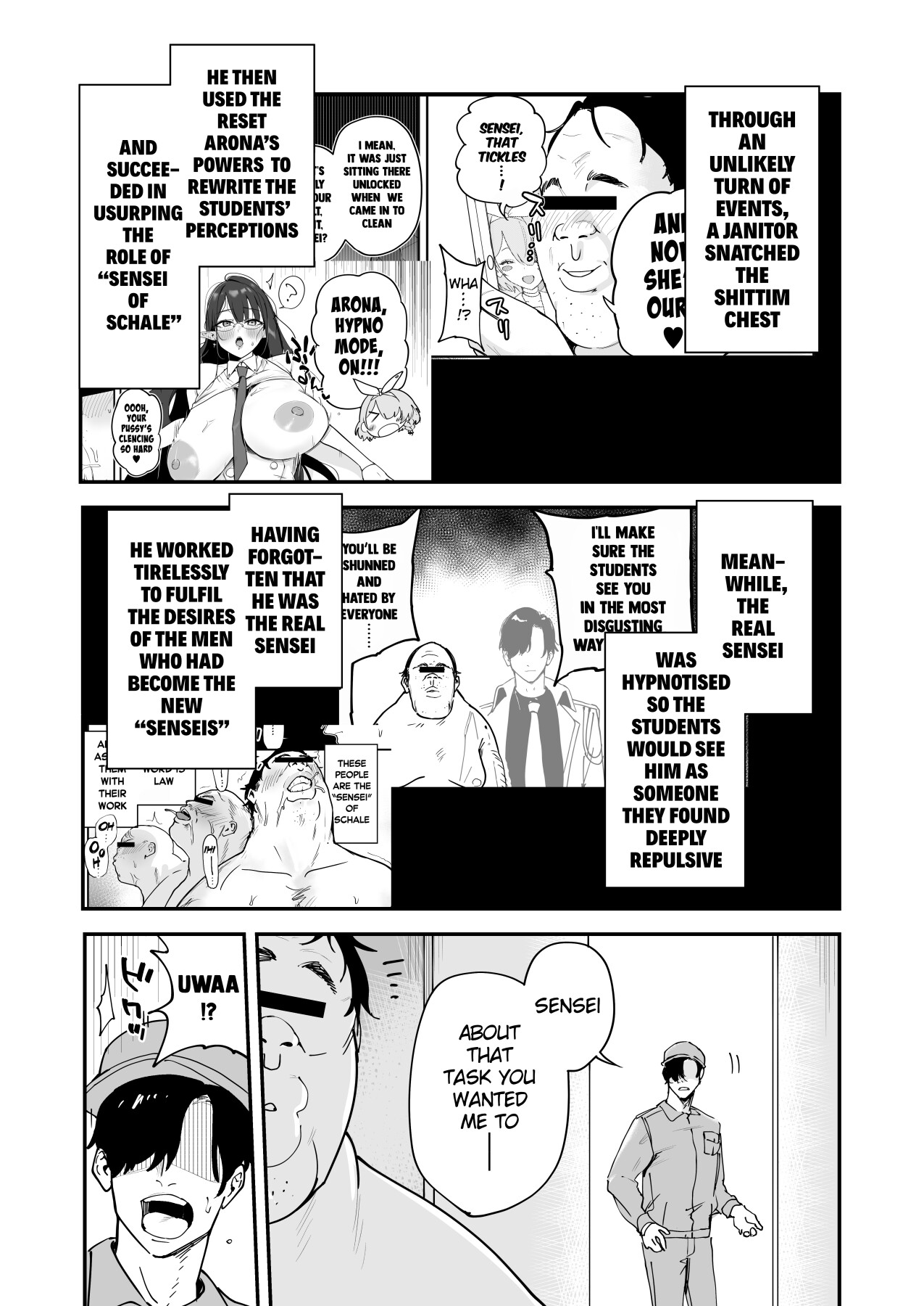 Hentai Manga Comic-Schale Hypnosis Hijacking 1.5-Read-2